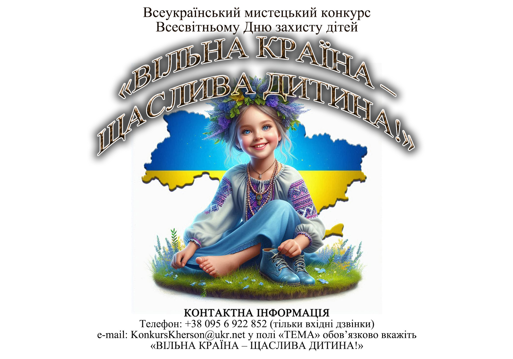 Заставка ВІЛЬНА КРАЇНА  ЩАСЛИВА ДИТИНА